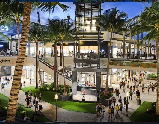 The Ala Moana Center, Honolulu, HI